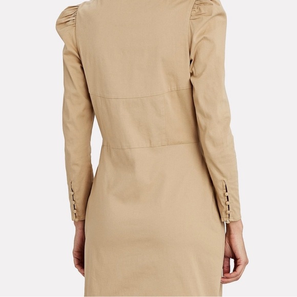 NWT Intermix Exclusive St. Roche Sandrine Cotton Tan Mini Dress Size XL - Picture 2 of 15